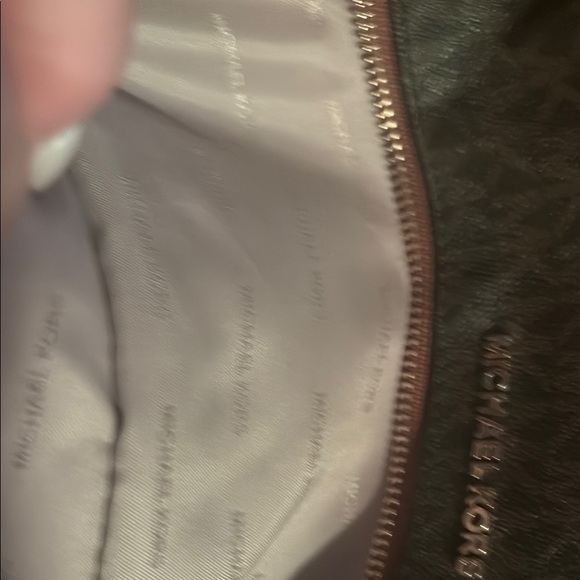 Michael Kors Brown Medium Logo Backpack - Picture 12 of 15